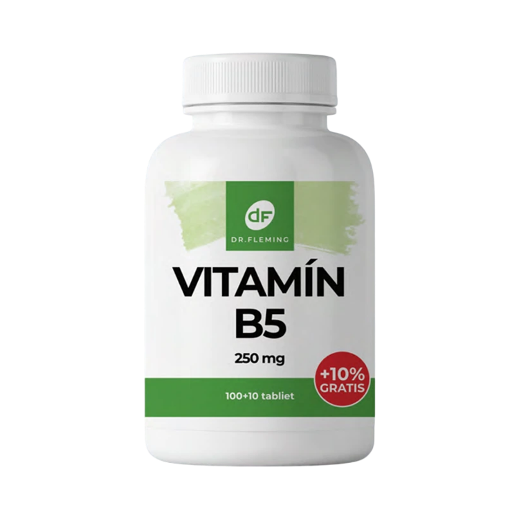 Kép Dr. Fleming B5-vitamin 250 mg – 110 tabletta