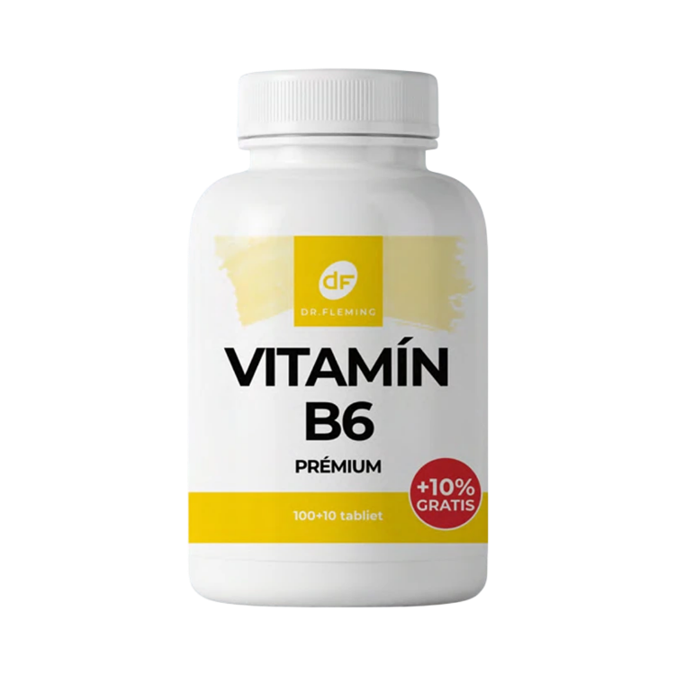 Kép Dr. Fleming Prémium B6-vitamin Pyridoxal-5-foszfát – 110 tabletta