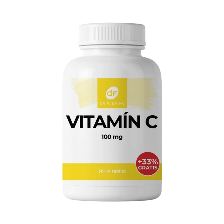 Kép Vitamín C 100 mg – 40 tabletta – Dr. Fleming