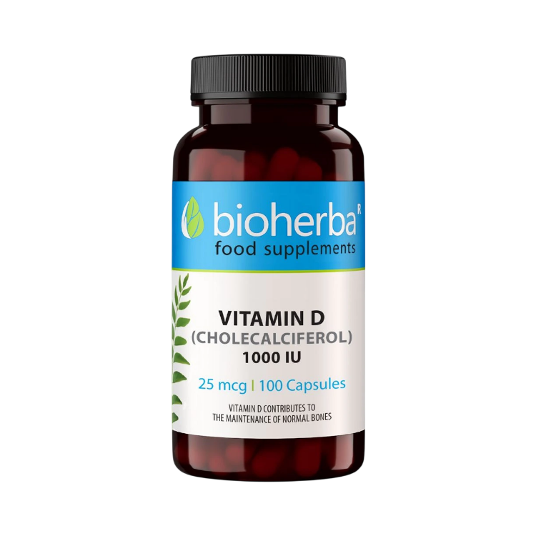 Kép Bioherba D-vitamin 25 mcg – 100 kapszula