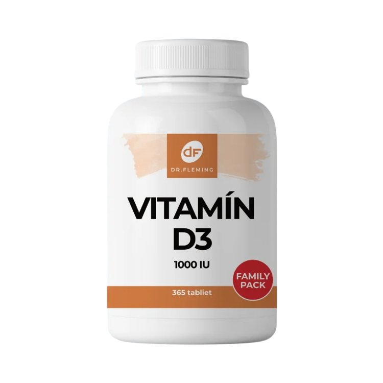 Kép Dr. Fleming D3-vitamin 1000 IU – 365 tabletta