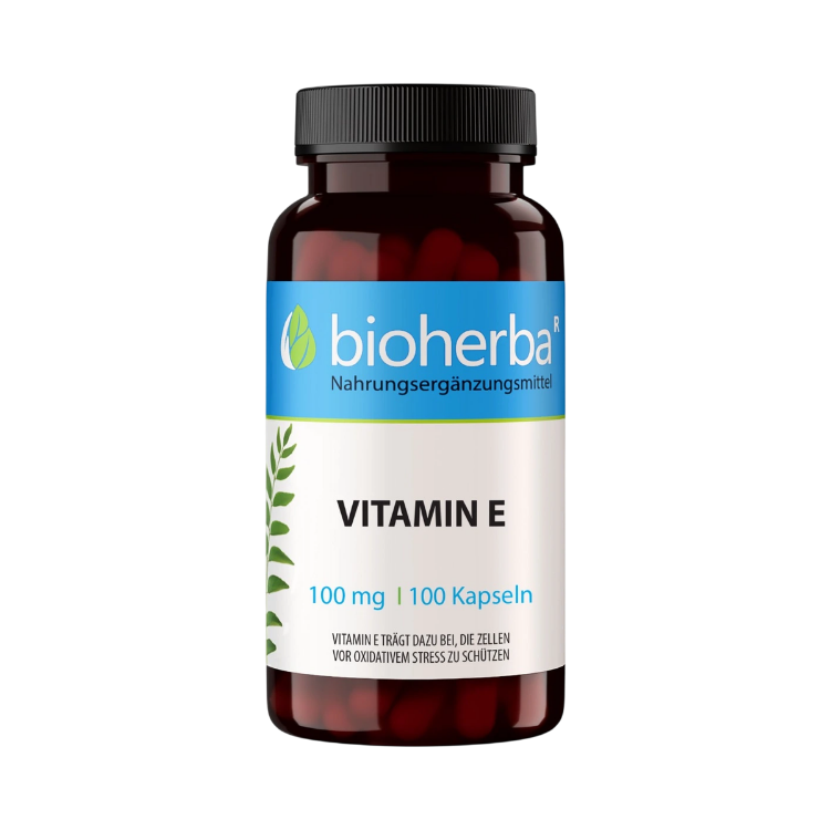 Kép Bioherba E-vitamin 100 mg – 100 kapszula