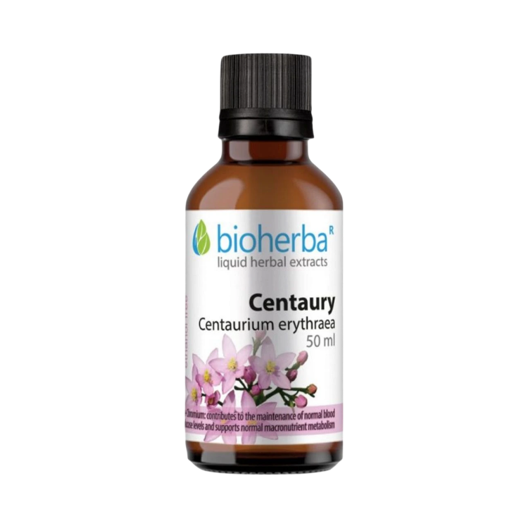 Kép Bioherba Kis ezerjófű (Centaurium erythraea) cseppek – tinktúra – 50 ml