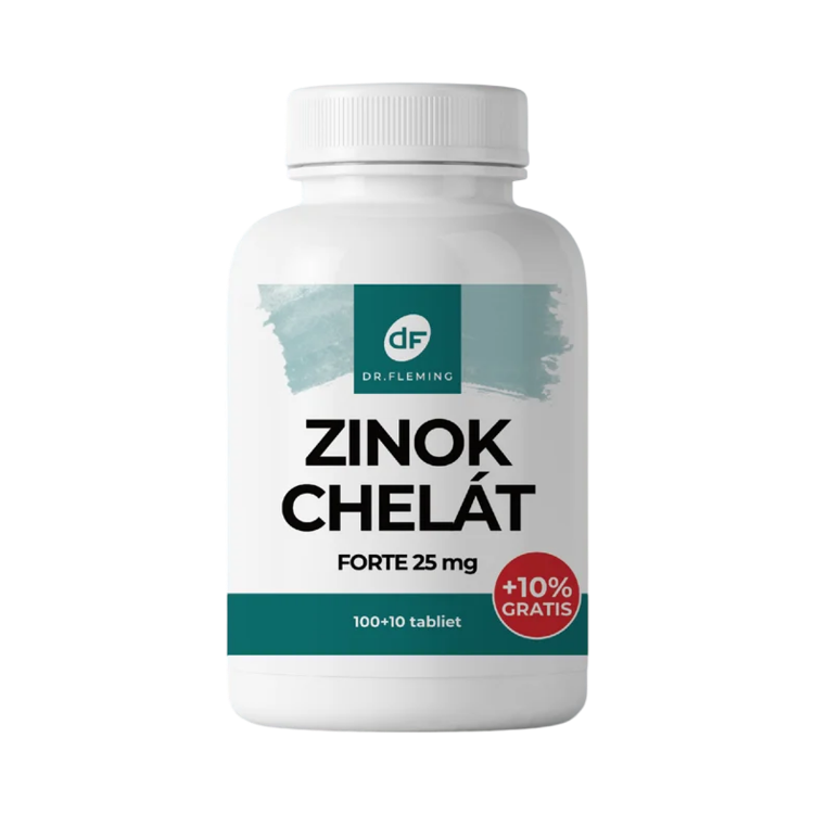 Kép Dr. Fleming Cink Chelát Forte 25 mg – 110 tabletta