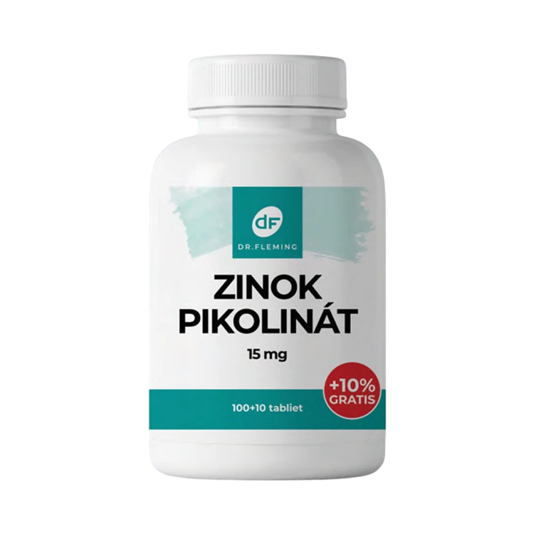 Kép Zinc-pikolinát 15 mg - 110 tabletta - Dr. Fleming