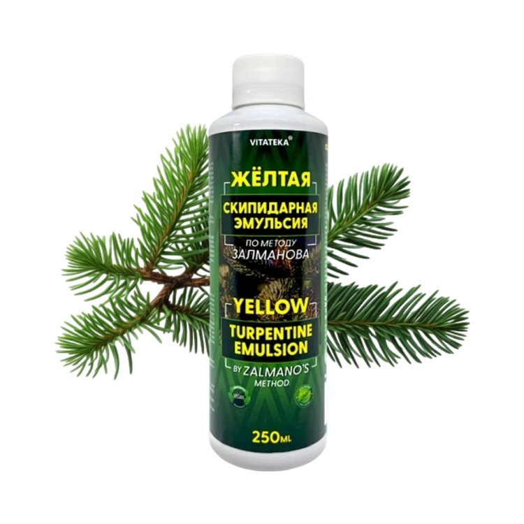 Kép Sárga terpentin fürdőemulzió – 250 ml – Vitateka