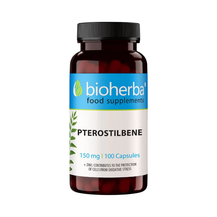 Kép Pterostilbén 150 mg – 100 kapszula – Bioherba