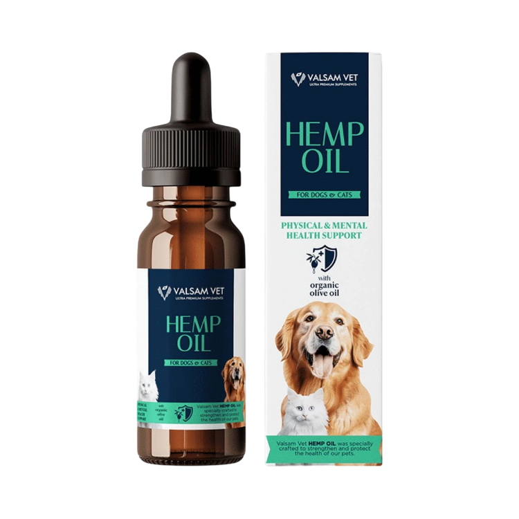 Kép HEMP OIL - CBD olaj kutyák és macskák számára 20 ml - Valsam Vet