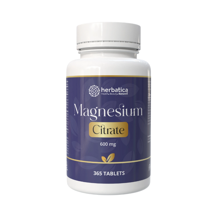 Kép Magnézium-citrát 600 mg - 365 tabletta - Herbatica