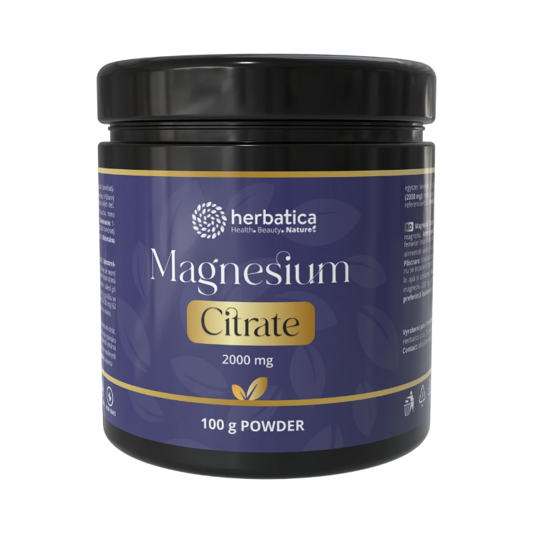 Kép Magnézium Citrát - 100 g por - Herbatica