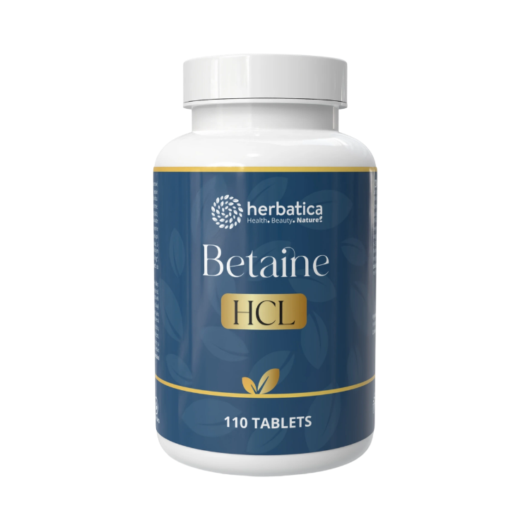 Kép Betaín HCL – 110 tabletta – Herbatica