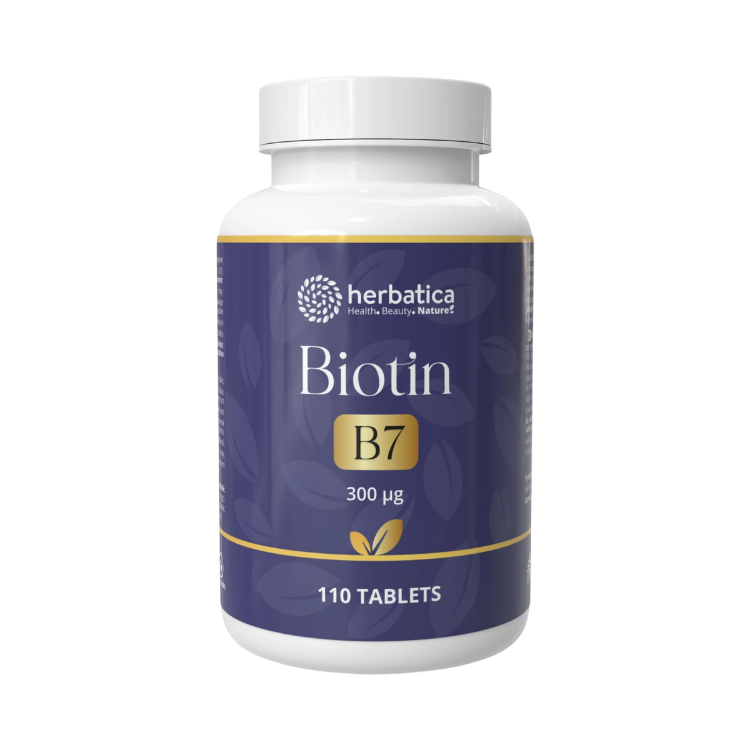 Kép Biotin 300 µg – 110 tabletta – Herbatica