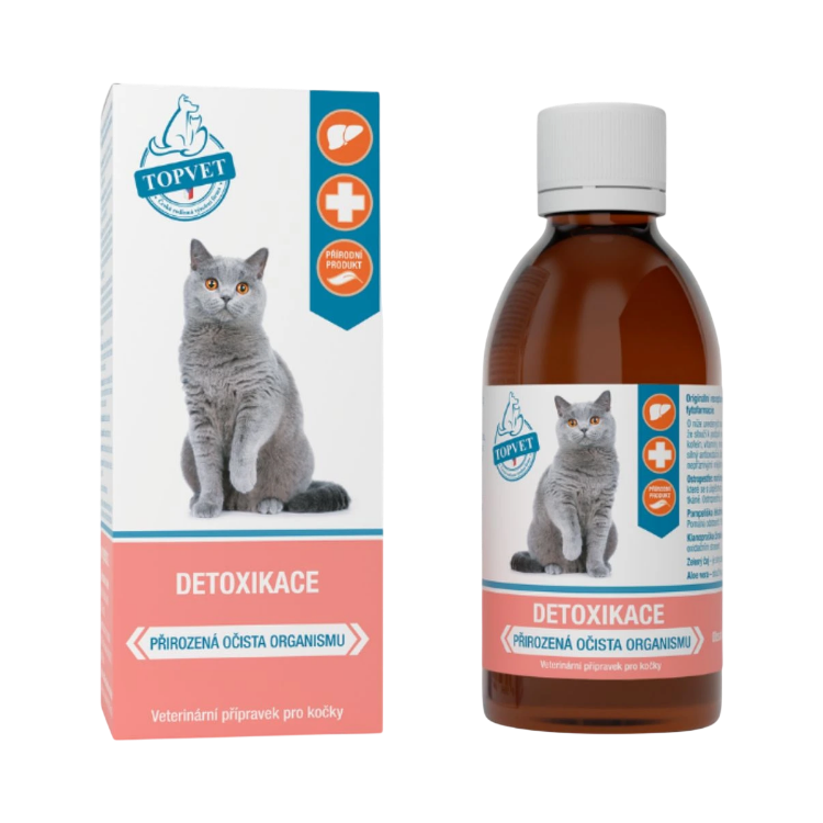 Kép Topvet Detoxikáció macskáknak 200 ml - Green idea