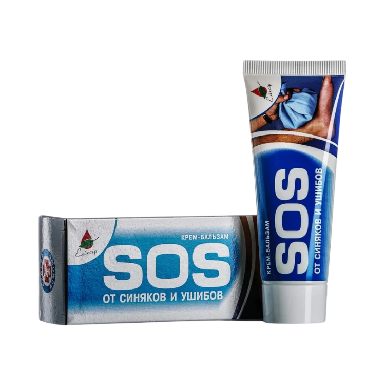Kép SOS krémbalzsam zúzódásokra és véraláfutásokra - 75 ml – Elixir