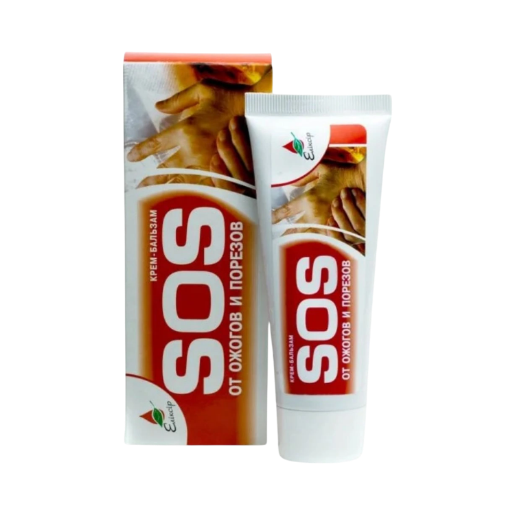 Kép SOS balzsam égési sérülésekre és vágott sebekre - 75 ml – Elixir
