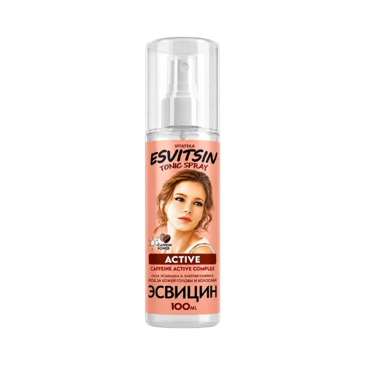 Kép Esvitsin Vitateka aktív tonik koffeinkomplexszel, spray – 100 ml