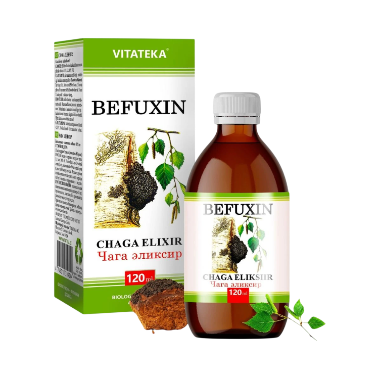 Kép Befuxin – chaga kivonat – 120 ml – Vitateka