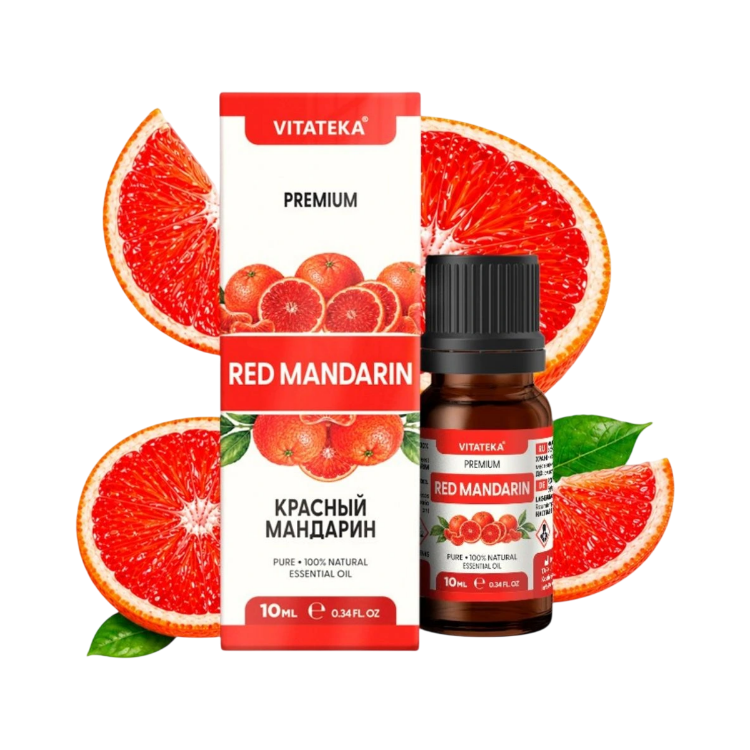 Kép Vitateka vörös mandarin 100% illóolaj - 10 ml