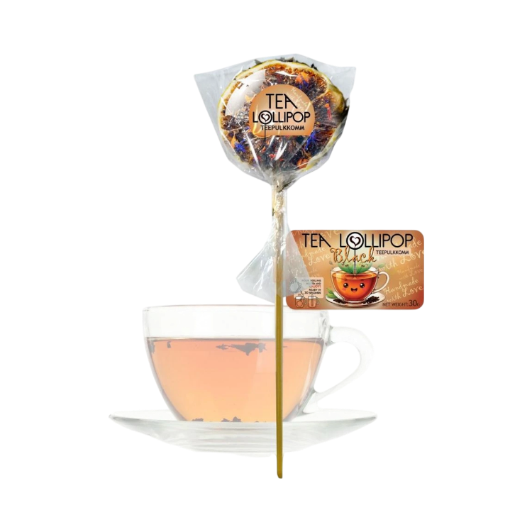 Kép Fekete teás nyalóka - 30 g - Vitateka