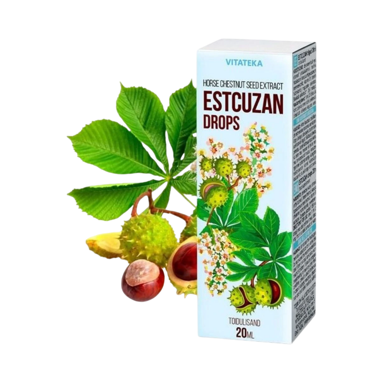 Kép Estcuzan gyógynövényes cseppek - 20 ml - Vitateka