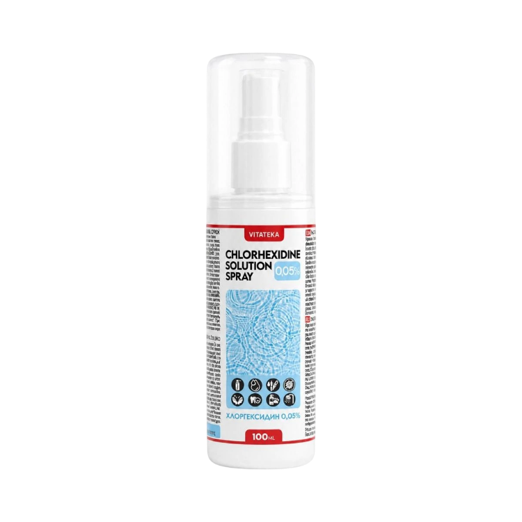Kép Vitateka klórhexidines oldat 0,05% spray - 100 ml
