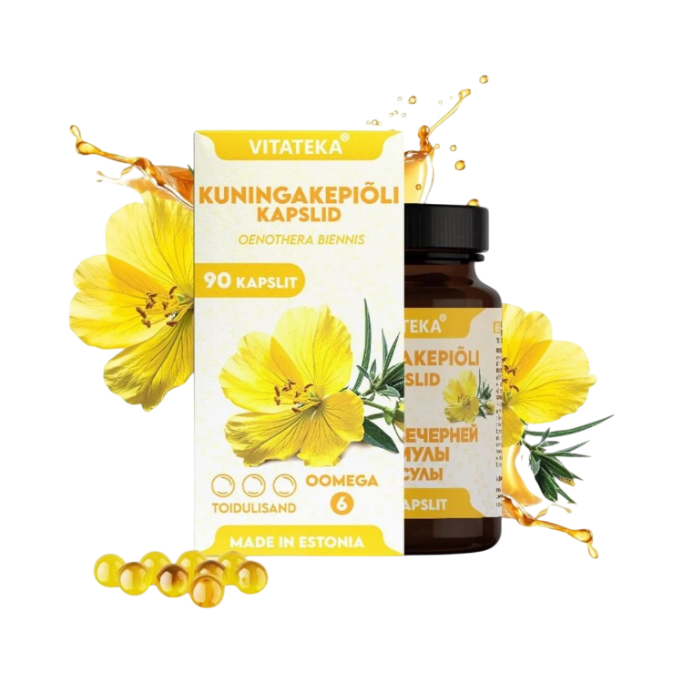Kép Vitateka ligetszépeolaj 500 mg – 90 kapszula