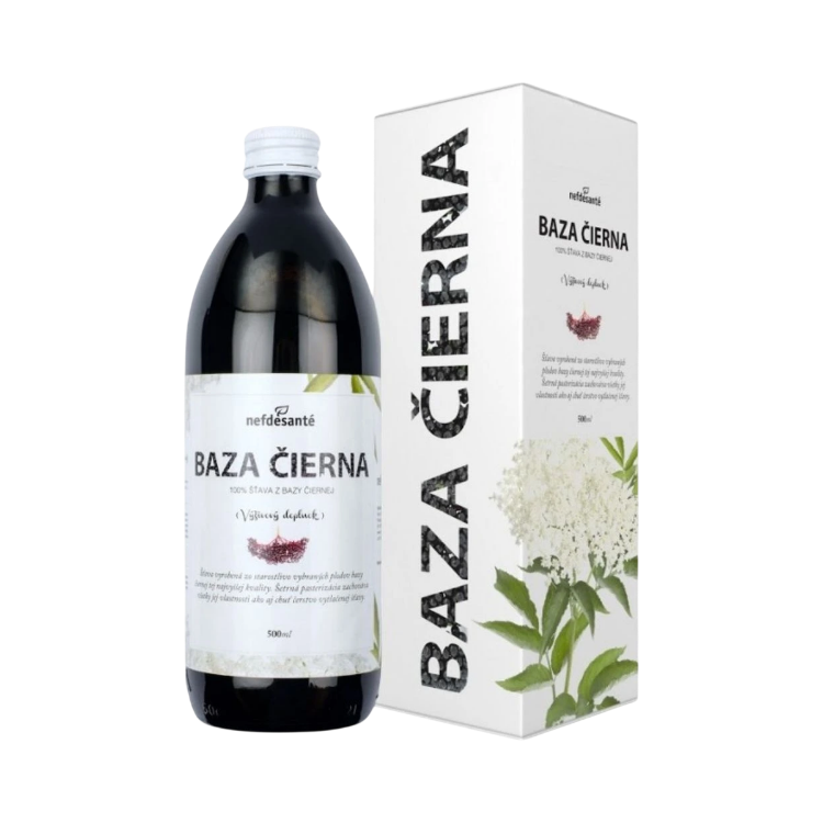 Kép Fekete bodzalé – 500 ml – Nefdesanté