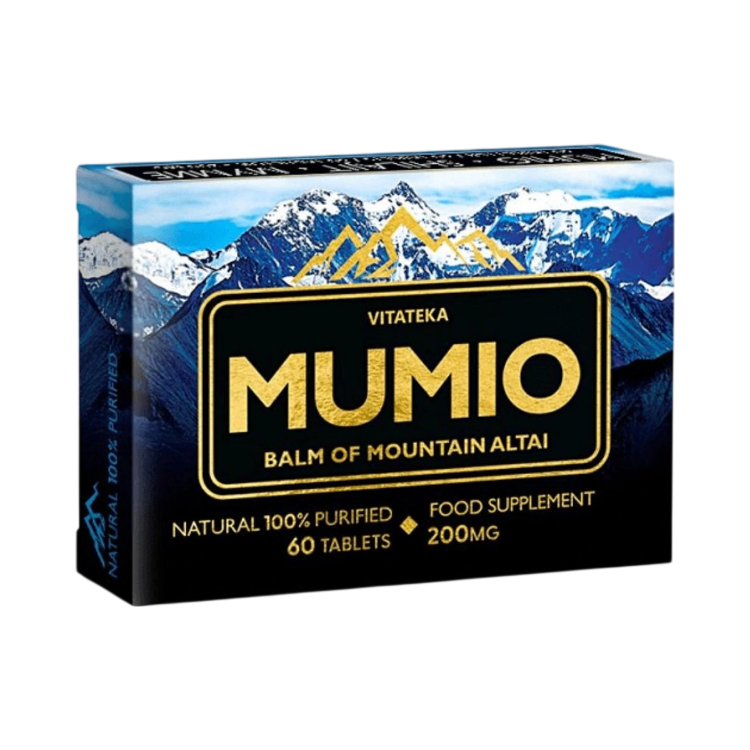 Kép Mumio Shilajit 200 mg – 60 tabletta – Vitateka