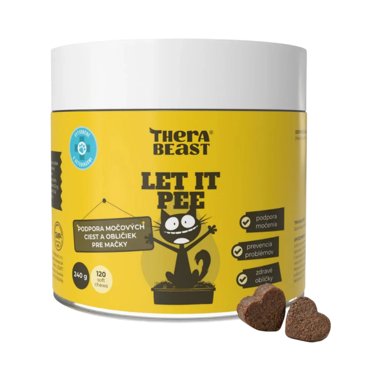 Kép Let It Pee – húgyutak és vesék támogatása macskáknak – 120 db – Therabeast