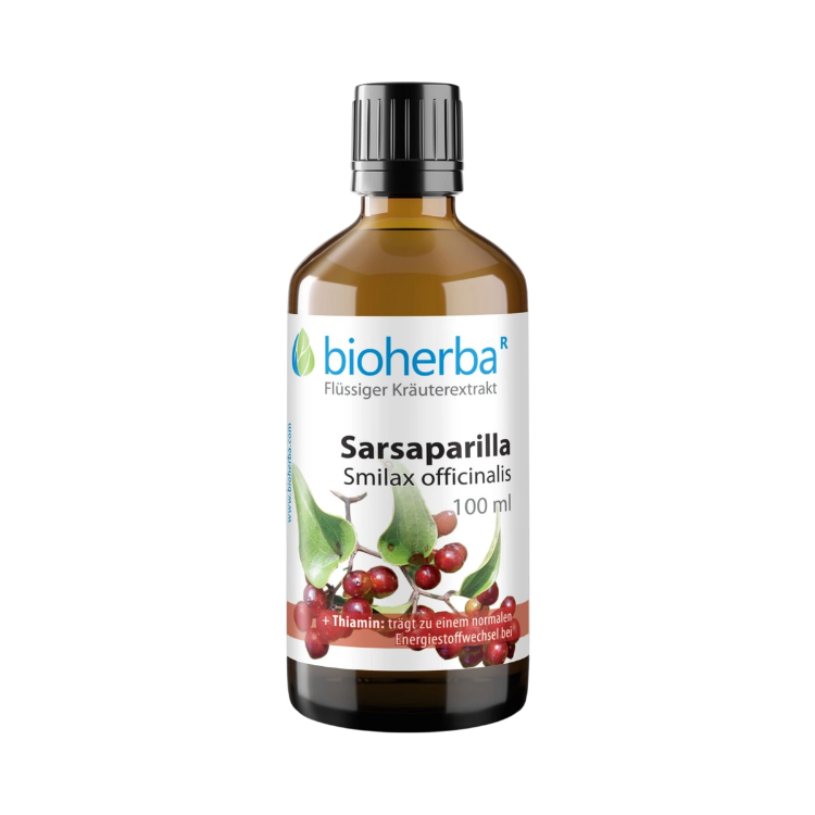 Kép Sarsaparilla tinktúra cseppek - 100 ml - Bioherba