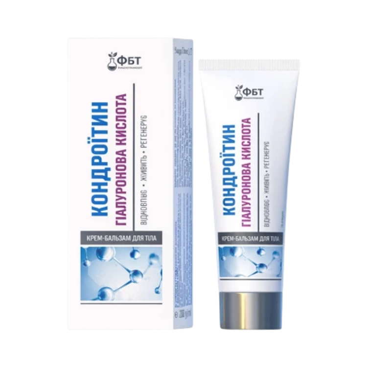 Kép Testápoló krém-balzsam kondroitinnal és hialuronsavval – 75 ml – FBT