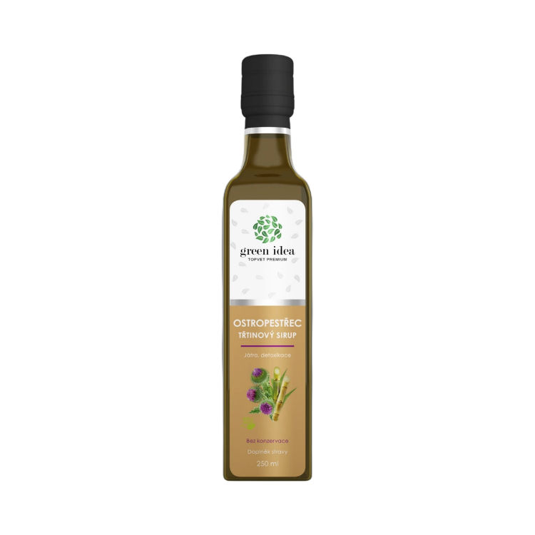 Kép Máriatövis nádcukorszirup 250 ml – Green idea