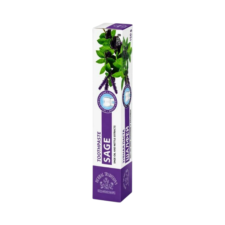 Kép Zsályás fogkrém homoktövis-kivonattal – 150 g – Herbal Traditions