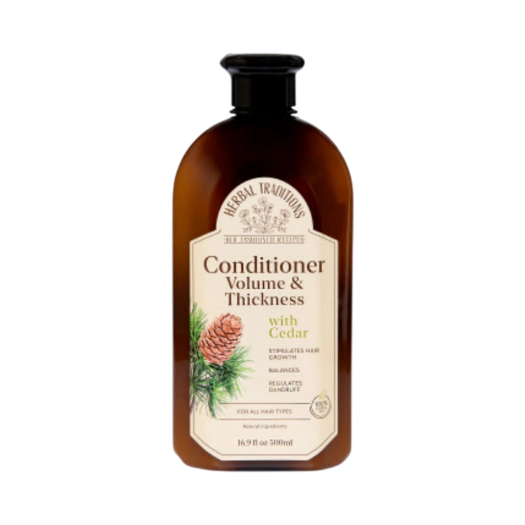 Kép Cédrusos hajkondicionáló a dúsabb és erősebb hajért – 500 ml – Herbal Traditions