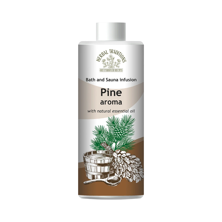 Kép Fenyőaroma fürdőhöz, szaunához és gőzfürdőhöz – 500 ml – Herbal Traditions