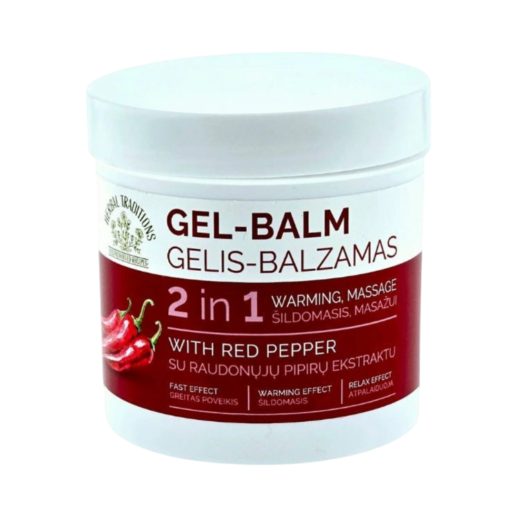 Kép Gélbalzsam pirospaprika-kivonattal – 250 ml – Herbal Traditions