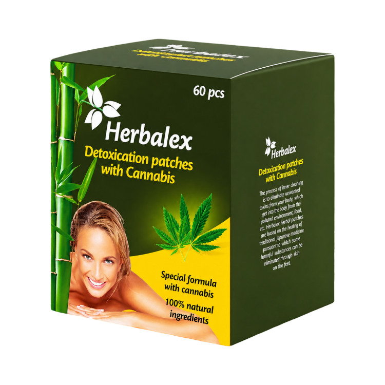 Kép Herbalex kenderes detox tapasz – 60 db