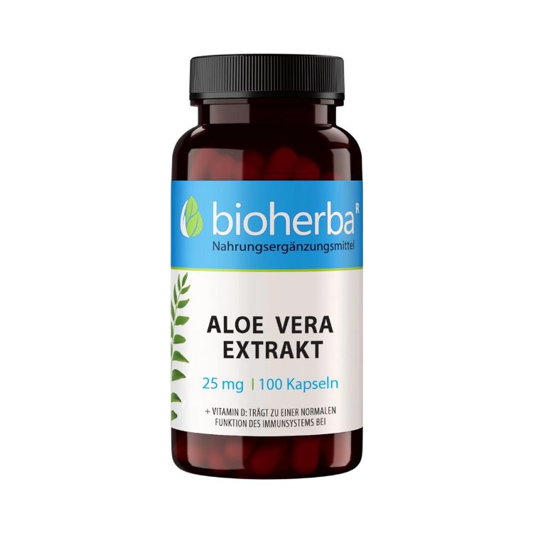 Kép Aloe Vera kivonat 25 mg – 100 kapszula – Bioherba