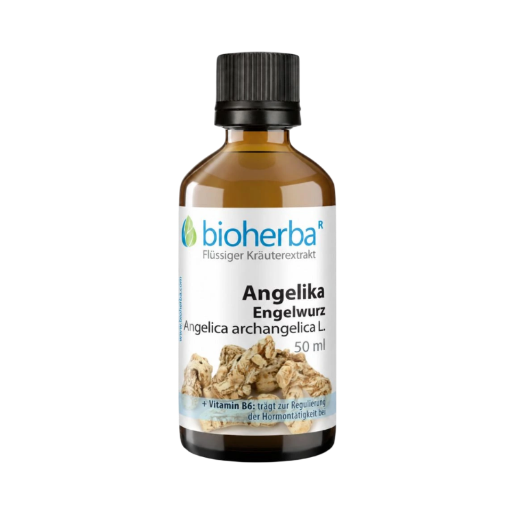 Kép Angelika (angyalgyökér) cseppek – tinktúra – 50 ml – Bioherba