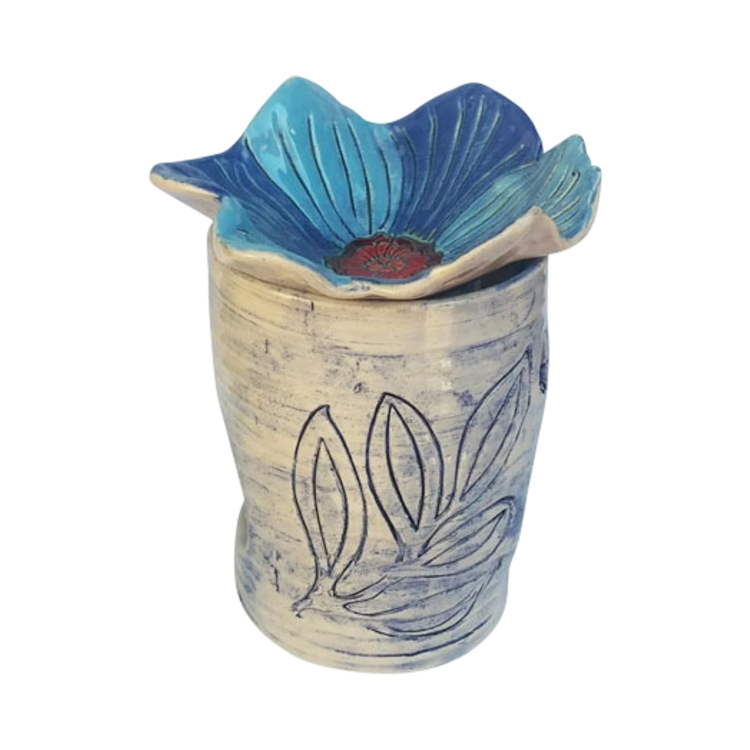 Kép Bioherba „Blaue Blume Vision” kék virágos aromalámpa