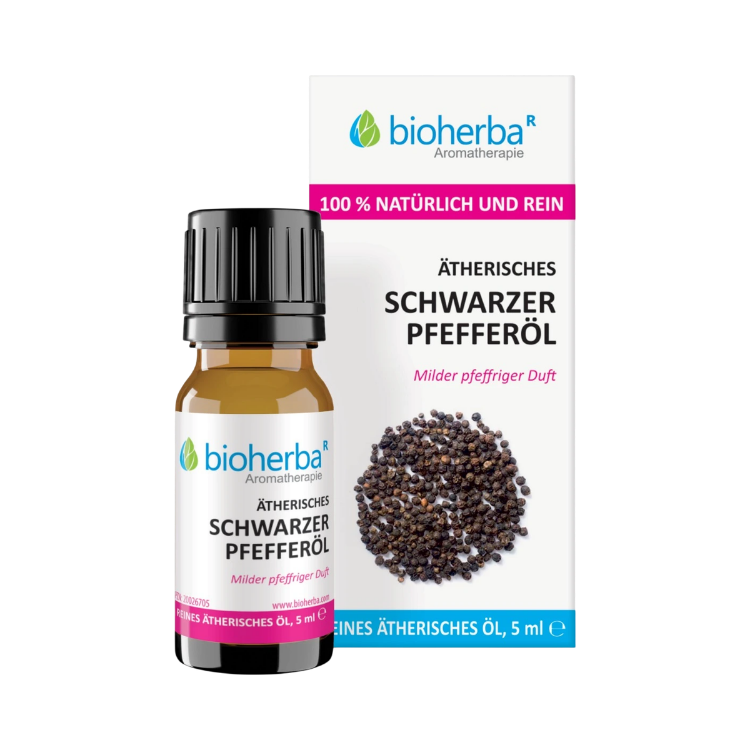 Kép Bioherba fekete bors illóolaj – 5 ml