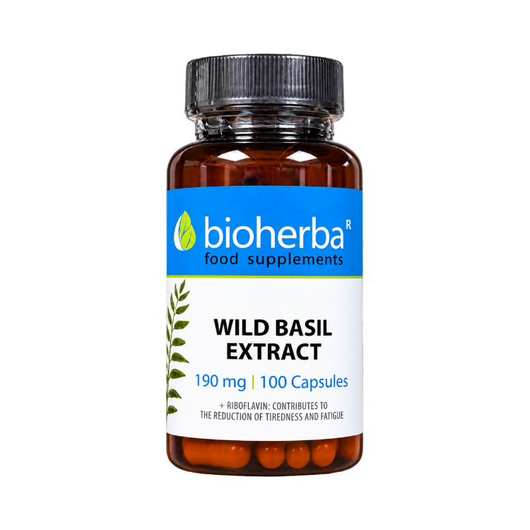Kép Vadbazsalikom-kivonat 190 mg – 100 kapszula – Bioherba