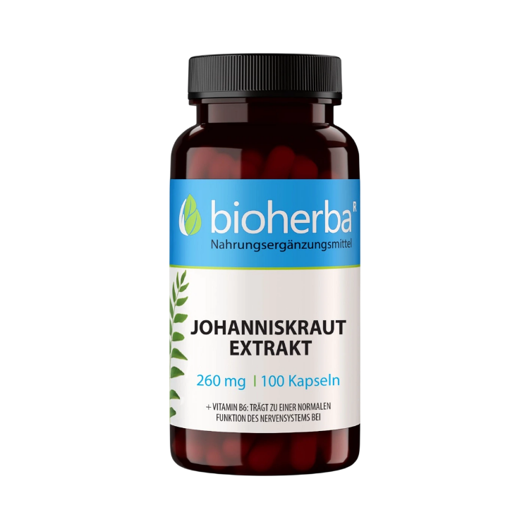 Kép Orbáncfű-kivonat 260 mg – 100 kapszula – Bioherba