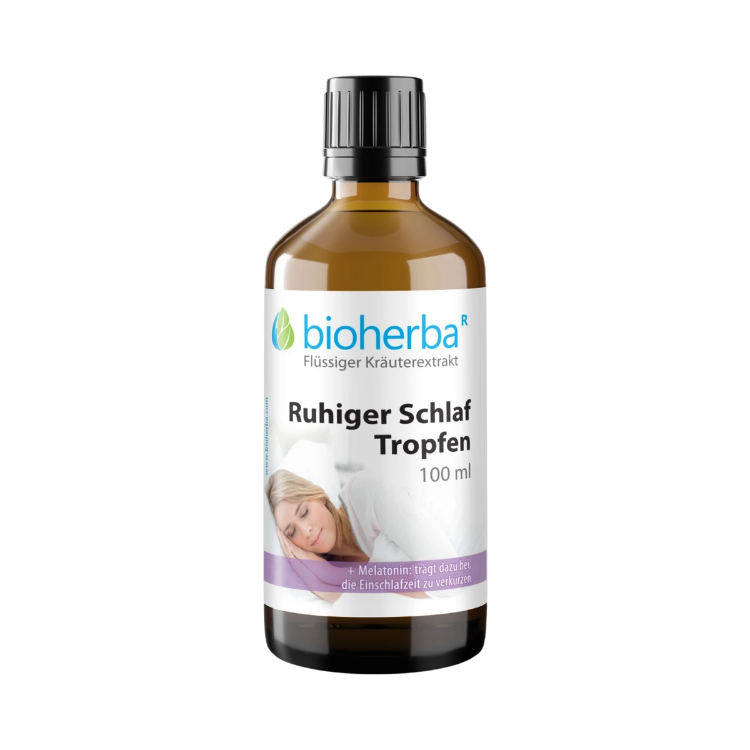 Kép Bioherba cseppek a nyugodt alvásért – tinktúra – 100 ml