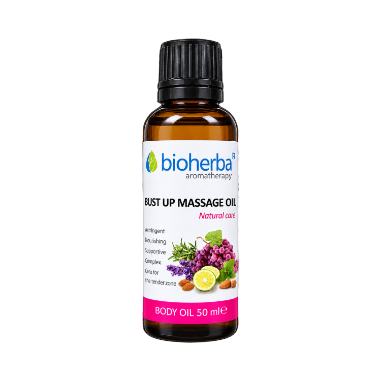 Kép Bust Up masszázsolaj mellre – 50 ml – Bioherba