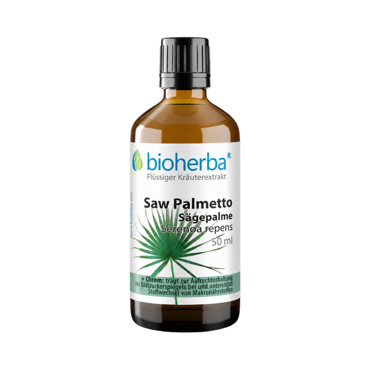 Kép Bioherba Serenoa repens cseppek – tinktúra – 50 ml