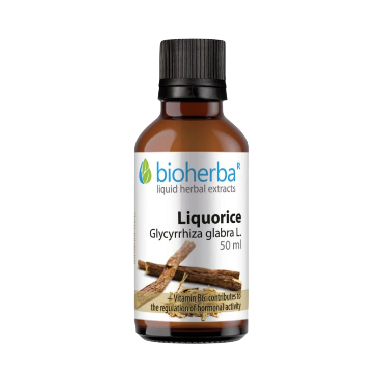 Kép Édesgyökér cseppek – tinktúra – 50 ml – Bioherba