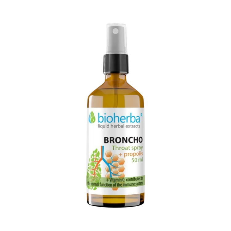 Kép Bioherba Broncho torokspray propolisszal – 50 ml