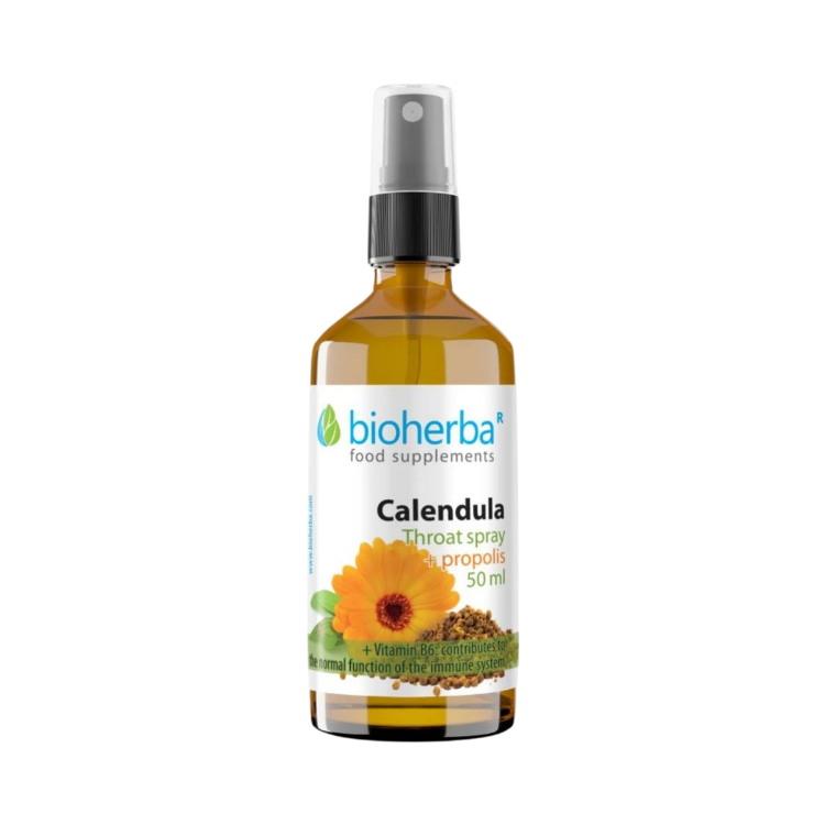 Kép Bioherba körömvirág- és propoliszkivonatos torokspray – 50 ml