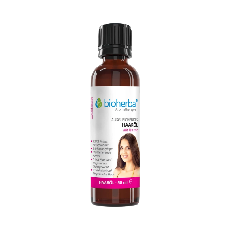 Kép Bioherba kiegyensúlyozó hajolaj teafaolajjal – 50 ml